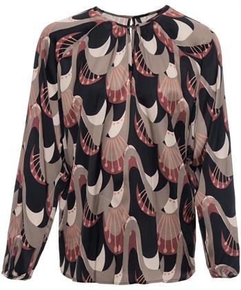 Summum silky blouse art nouveau