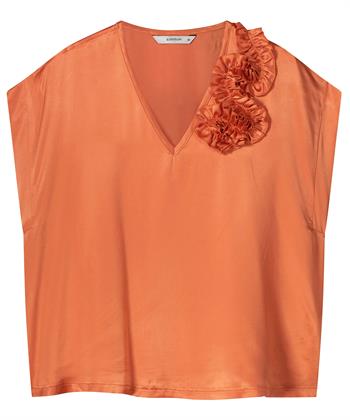 Summum silky blouse bloemroezel