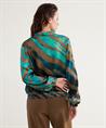 Summum silky blouse blouson tijgerpatroon