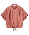 Summum silky blouse knoop