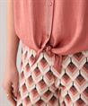 Summum silky blouse knoop