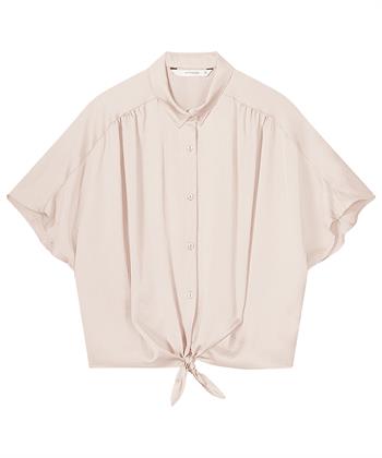 Summum silky blouse knoop