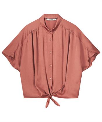 Summum silky blouse knoop