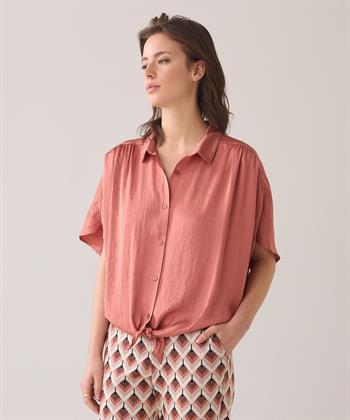 Summum silky blouse knoop