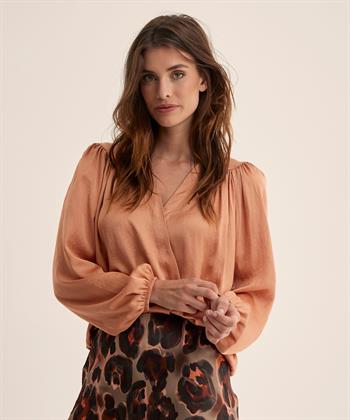 Summum silky blouse overslag