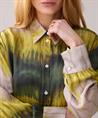 Summum silky blouse tie dye stripe