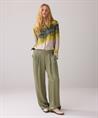 Summum silky blouse tie dye stripe