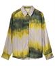 Summum silky blouse tie dye stripe