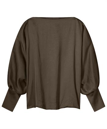 Summum silky blouse vleermuismouw