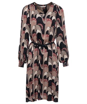 Summum silky jurk art nouveau