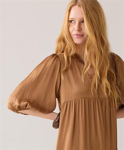 Summum silky jurk volant
