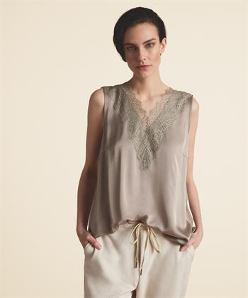 Summum silky top kant satijn