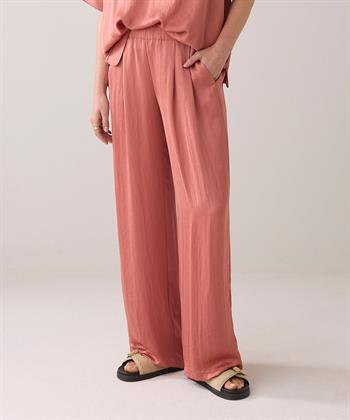 Summum silky wide leg broek
