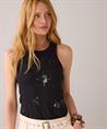 Summum singlet bloem pailletten