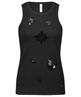 Summum singlet bloem pailletten