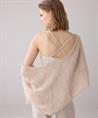 Summum singlet gekruiste bandjes lurex