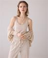 Summum singlet gekruiste bandjes lurex