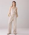 Summum singlet gekruiste bandjes lurex