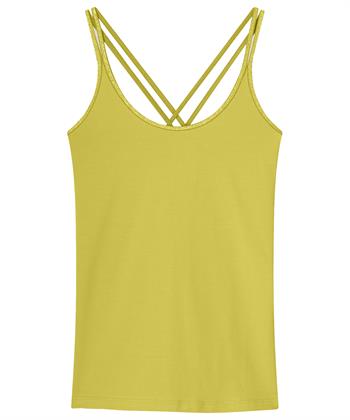 Summum singlet gekruiste bandjes lurex