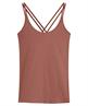 Summum singlet gekruiste bandjes lurex