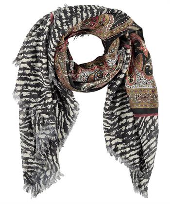 Summum sjaal blurred lines paisley