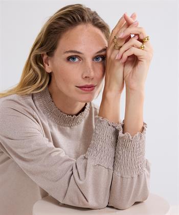 Summum smock shirt lurex