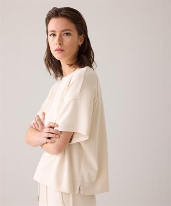 Summum soft-feel sweater korte mouw