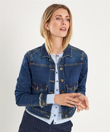 Summum spijkerjasje slim fringes