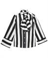 Summum streepjesblouse met strik
