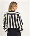 Summum streepjesblouse met strik