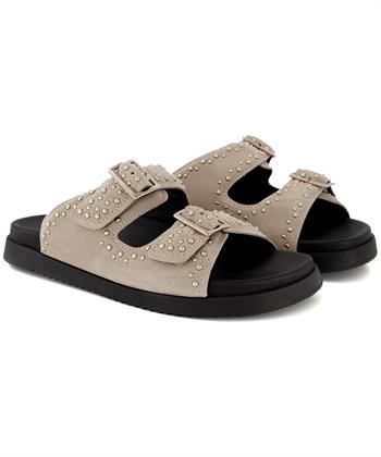Summum suède slipper studs