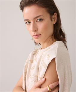 Summum sweat spencer pailletten
