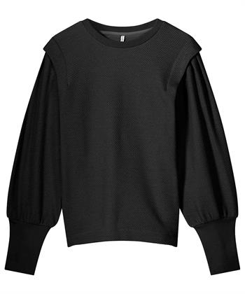 Summum sweater lurex wafel