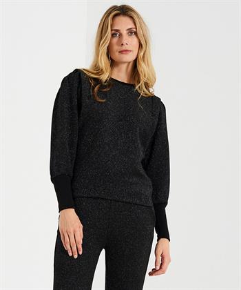 Summum sweater lurex wafel