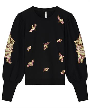 Summum sweater pailletten