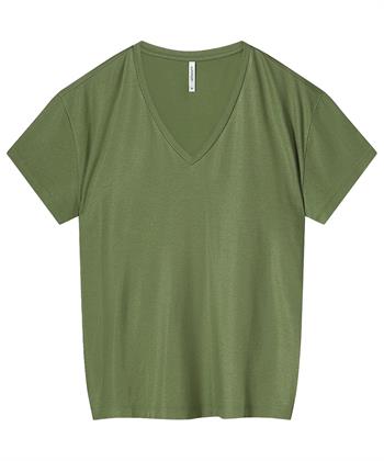 Summum T-shirt metallic coated