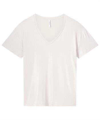 Summum T-shirt metallic coated