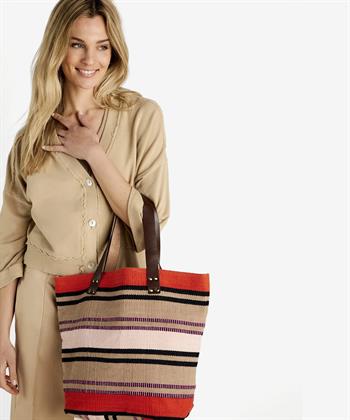Summum tas canvas streep