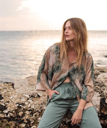 Summum tie-dye blouse