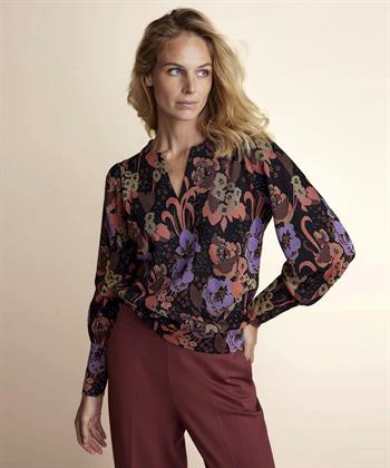 Summum top flower jacquard