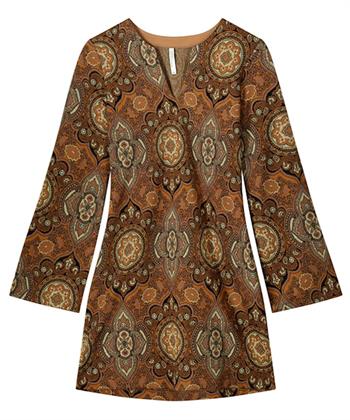 Summum tuniek jurk paisley jacquard