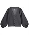 Summum vest wafelstructuur lurex