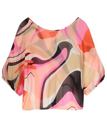 Summum voile blouse waves