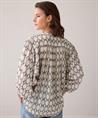 Summum voile cotton blouse print