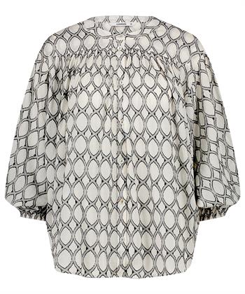 Summum voile cotton blouse print