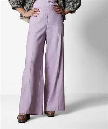 Summum wide leg broek linnen