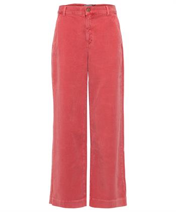 Summum wide leg broek rib