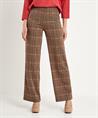 Summum wide leg broek ruit