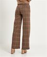 Summum wide leg broek ruit