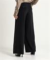 Summum wide leg broek silky zijbies